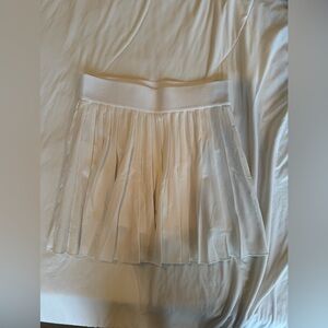 Aritzia white/Cream Tennis Skirt/Skort